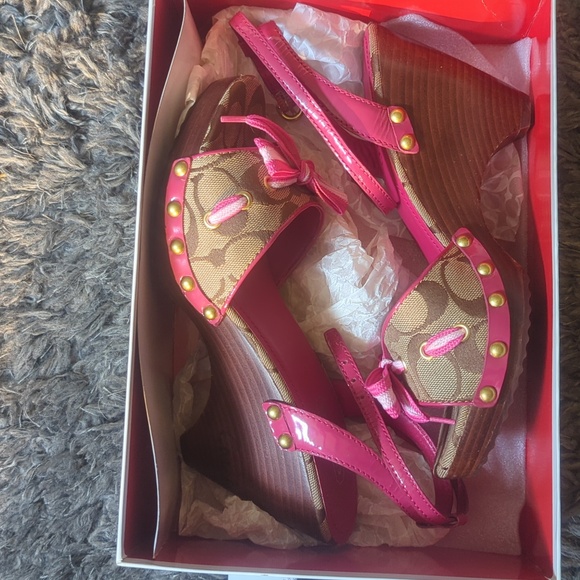 Coach wedge heels - Picture 4 of 6